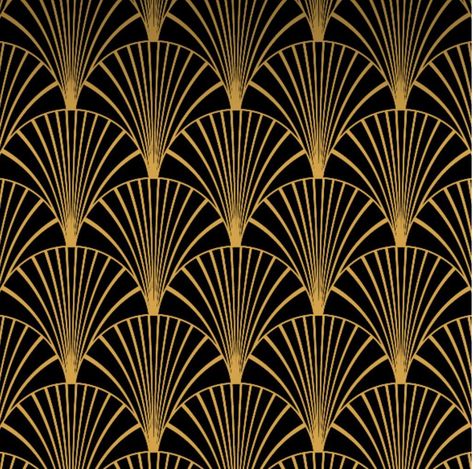 Adhesive Floor Tiles, Motif Art Deco, Deco Pattern, Art Deco Wallpaper, Wall Vinyl, Art Deco Pattern, Art Deco Patterns, 1920s Art, Gold Art Deco