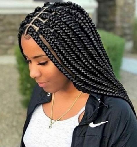 Medium Box Braids, Blonde Box Braids, Kanekalon Hairstyles, Jumbo Box Braids, African Hair Braiding Styles, Box Braids Hairstyles For Black Women, Box Braids Styling, Girls Hairstyles Braids, Girls Braids