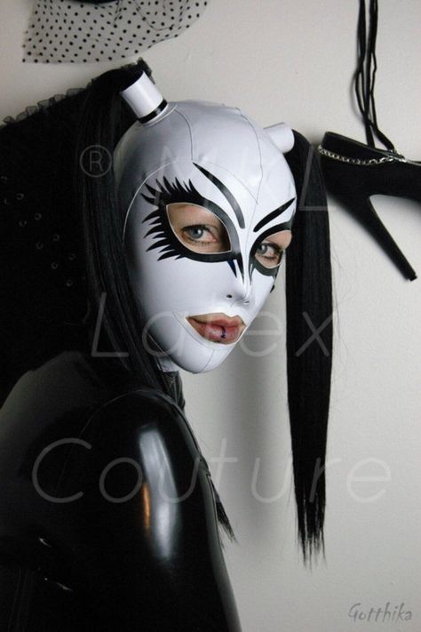 Latex Cosplay, Costume Masks, Alt Girls, Eye Masks, The Fairy, Synthetic Hair, Hair Pieces, Costume Accessories, Clothing Items