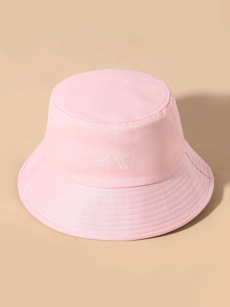 Bucket Hat Fits, Pink Bucket Hat, Embroidered Bucket Hat, Hat Aesthetic, Cotton Bucket Hat, Bucket Hat White, Bucket Hat Women, Bucket Hat Black, Letter Embroidery