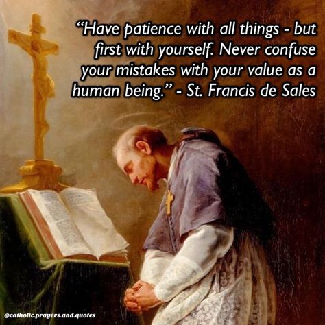 Sales Quotes, Catholic Beliefs, Saint Quotes Catholic, Saint Francis, Saint Quotes, Catholic Quotes, Inspirational Prayers, Catholic Prayers, St Francis