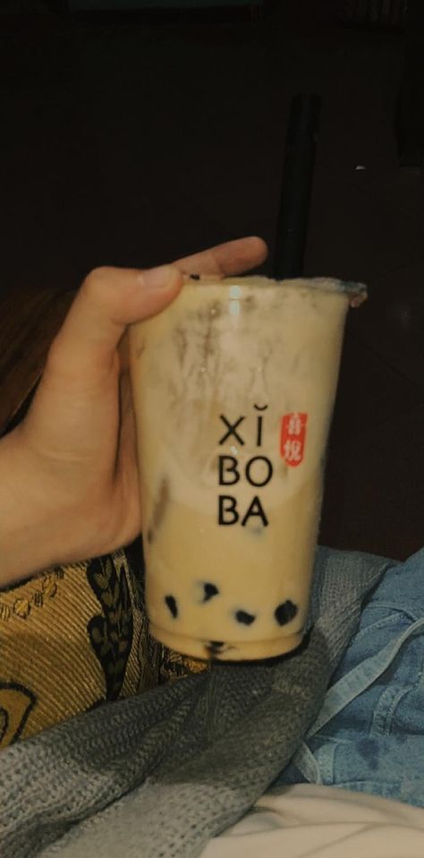 Xi Boba, Boba Drink, Sweet Drinks, Time To Eat, Sweet Life, Cookie Dough Cafe, Baking Ingredients, Cookie Dough, Glass Of Milk