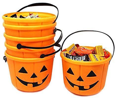 Trick Or Treat Pumpkin, Halloween Gift Baskets, Pumpkin Pail, Treat Bucket, Treat Basket, Pumpkin Bucket, Candy Bucket, Halloween Buckets, Candy Basket