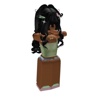 Roblox Avatar Ideas Black Skin, Street Wear Roblox Outfits, Roblox Avatars Black, Roblox Avatars Girl Baddie, Black Roblox Avatar, Baddie Roblox Outfits, Y2k Roblox Avatars, Roblox Chars, Roblox Baddie