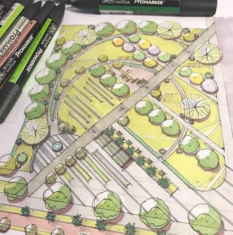 Landscape Architecture Plan, Landscape Design Drawings, Landscape Gardening, Landscape Architecture Drawing, Landscape Sketch, Landscape Landscape, Landscape Design Plans, Landscape Plan, Landscape Architecture Design