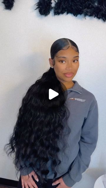 K A Y L A on Instagram: "Low wavy pony😍 ATL click the link in bio for booking!" Wavy Ponytail Black Women, Ponytail Black Women, Wavy Ponytail, Low Ponytail, December 22, Happy Moments, Click The Link, Link In Bio, Black Women