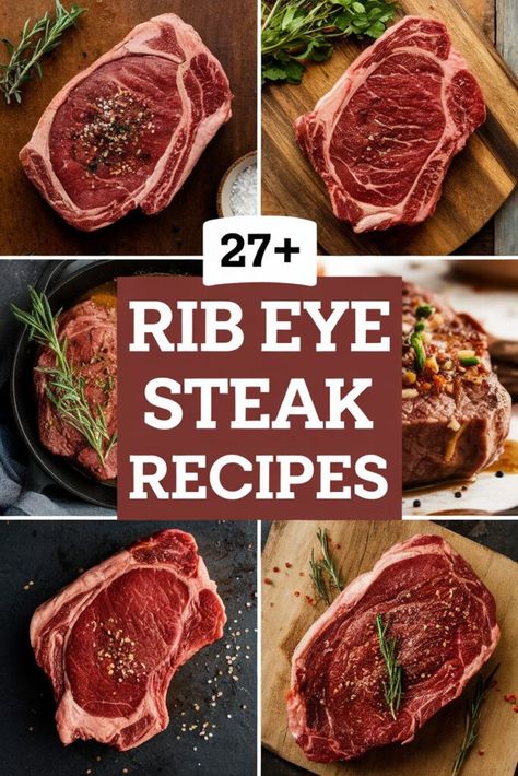 Discover a world of culinary inspiration with these 27+ mouthwatering rib eye steak recipes. Each recipe is meticulously crafted to ensure a tender. juicy. and flavorful steak that will impress your taste buds and leave you craving more. From quick and easy weeknight dinners to elegant special occasion meals. there's something for every occasion. https://foodeau.com/rib-eye-steak-recipes/ Eye Steak Recipes, Rib Eye Steak Recipes Oven, Round Eye Steak Recipes, Grilled Ribeye Steak Recipes, Quick And Easy Weeknight Dinners, Steak Rub Recipe, Steak Taco Recipe, Mushroom Sauce Steak, Easy Ribs