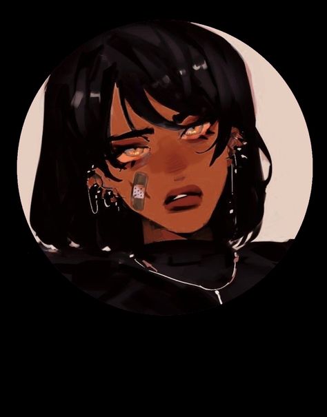 Kujou Sara, Cyberpunk Girl, Girl Pfp, Black Cartoon Characters, Beauty Art Drawings, Black Anime Characters, Black Cartoon, Black Art Pictures, Afro Art