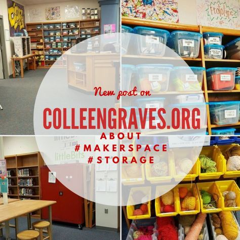 Makerspace Decor, Makerspace Storage, Makerspace Furniture, Space Library, Makerspace Design, Makers Space, Makerspace Projects, Makerspace Library, Makerspace Ideas