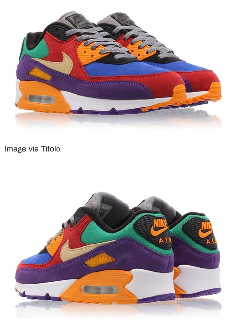 Nike Air Max 90 "Viotech" Nike Air Max 90 Colorful, Nike Air Max Shoes, Colorful Sneakers, Air Max Shoes, Nike Shoes Air Max, Cute Lazy Outfits, New 2023, Hype Shoes, Aesthetic Shoes