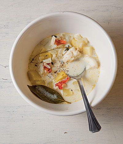 Seafood Chowder Recipe - Saveur.com Seafood Chowder Recipe, Shrimp Chowder, Chowder Recipes Seafood, Fresh Lobster, Seafood Chowder, Chowder Recipe, Halifax Nova Scotia, Lobster Recipes, Seafood Soup