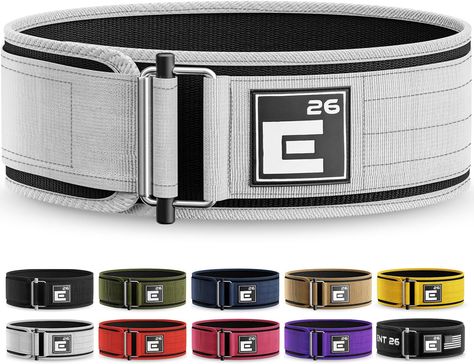 Self-Locking Weight Lifting Belt - Premium Weightlifting Belt for Serious Functional Fitness, Weight Lifting, and Olympic Lifting Athletes - Lifting Support for Men and Women - Deadlift Training Belt Olympic Lifts, Weight Lifting Belts, Weightlifting Belt, Doctor Of Physical Therapy, Workout Belt, Functional Fitness, Olympic Lifting, Strength Training Equipment, Fitness Competition