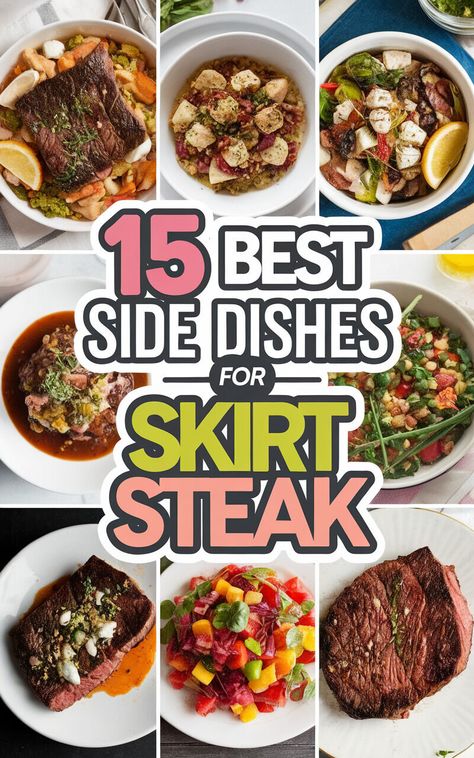 🔥 Elevate your skirt steak game with these mouthwatering side dishes! 🥩🍴 #skirtsteak #sidedishes #yum Side Dishes For Steak, Steak Burritos, Skirt Steak Fajitas, Skirt Steak Marinade, Steak Nachos, Skirt Steak Tacos, Steak Skewers, Steak Sides, Steak Stir Fry