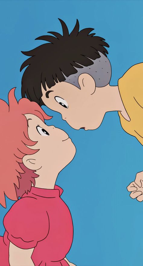 Ponyo Studio Ghibli, Ponyo Anime, Diy Nature, Personajes Studio Ghibli, Studio Ghibli Background, Studio Ghibli Characters, Ghibli Studio, Video Nature, Ghibli Artwork