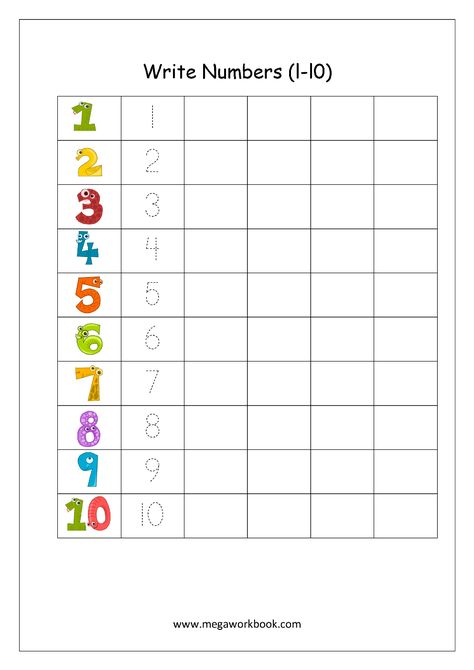 Writing 1 To 10 Worksheet, 1 To 10 Worksheet Preschool, Writing 1-10, Writing Numbers 1-10, Write Numbers 1-10 Worksheets, Pre Primary Worksheet, Trace Numbers 1-10, Writing Numbers 1-10 Kindergarten, 1 To 10 Numbers Activities