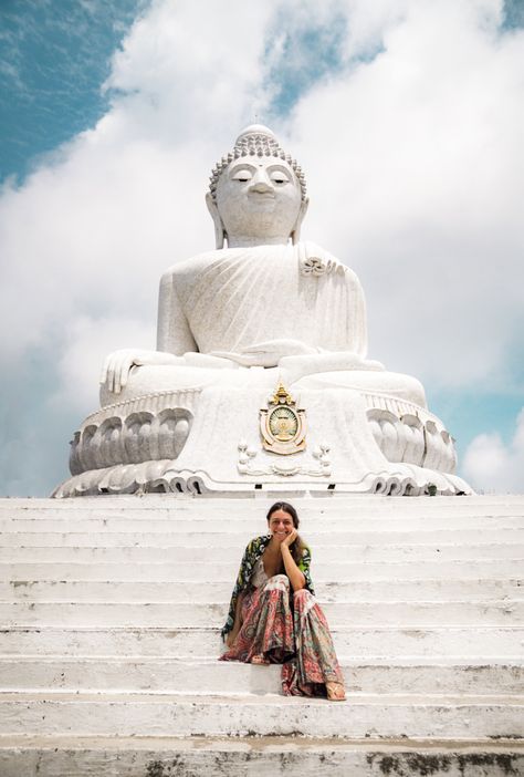 Big Buddha Phuket-2 Big Buddha Phuket, Pai Thailand, Thailand Outfit, Bodh Gaya, Phuket Travel, Thailand Honeymoon, Thailand Vacation, Thailand Trip, Buddha Temple