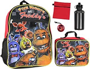 Bonnie And Freddy, Minecraft Toys, School Bag College, Lunch Kit, Gel Beads, Box Water, Backpack Reviews, Backpack Lunch Bag, Freddy Fazbear