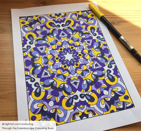 Kaleidoscope Drawing, Cone Designs, Mandala Abstract, Kaleidoscope Design, Kaleidoscope Pattern, Pattern Coloring Pages, Colouring Page, Mandala Design Pattern, Geometric Drawing