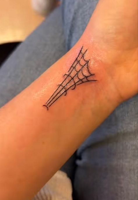 Spiderman Web Tattoo, Spiderman Tattoo Ideas, Tattoo Basic, Spider Man Tattoo, Spiderman Tattoo, Spiderman Web, Basic Tattoos, Man Tattoo, Web Tattoo