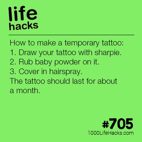 Idk Tattoo, Make Temporary Tattoo, 1000 Lifehacks, Diy Tattoo Permanent, Tattoo Diy, Tattoo Temporary, Start Living Life, Stick N Poke, Strength Tattoo