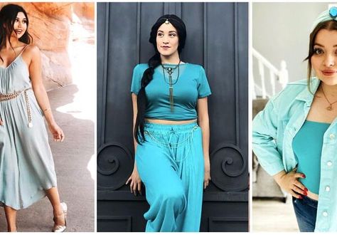 Disneybound Outfits Jasmine, Disney Bounding Jasmine, Princess Jasmine Disneybound, Princess Jasmine Inspired Outfit, Aladdin Inspired Outfits, Jasmine Outfit Ideas, Jasmine Inspired Outfits, Jasmine Disneybound, Aladdin Play