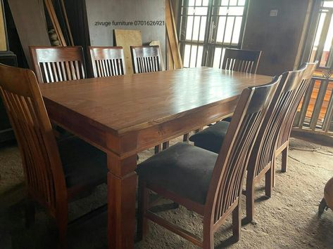 8 seater dining table set. To place your order call 0701626921 #furnitureug #diningtableset #mahoganydiningtable #interior 8 Seater Dining Table, Mahogany Dining Table, Dining Table Set, Place Your Order, Table Set, Dining Table Setting, Table Settings, Dining Table, Furniture