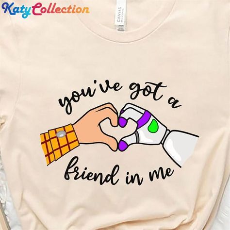 Woody And Buzz Tattoo Best Friends, You Got A Friend In Me Shirt, You’ve Got A Friend In Me Shirt, You’ve Got A Friend In Me, You Got A Friend In Me, Toy Story Theme, Boy Birthday Party Themes, Woody And Buzz, Toy Story Shirt