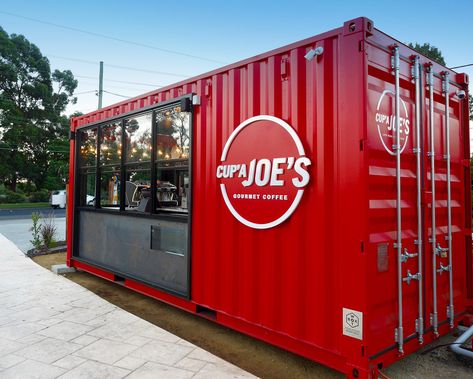 WOTBOX | Converted shipping containers for bars and cafes Shipping Container Coffee Shop, Shipping Container Restaurant, Shipping Container Cafe, Container Coffee Shop, Drive Thru Coffee, Converted Shipping Containers, Charge Station, Food Trailers, Container Restaurant