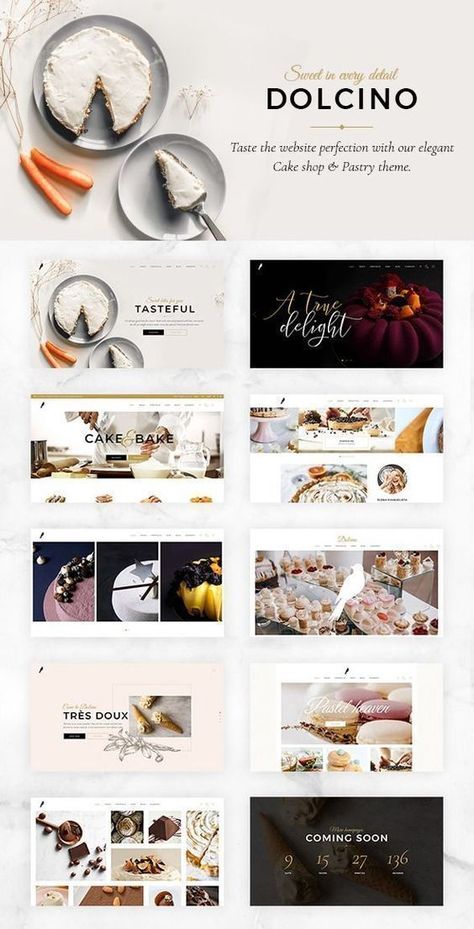 Baking Website, Baking Portfolio, Food Portfolio, Cake Portfolio, Chocolate Tumblr, Cake Shops, Present Cake, Restaurant Themes, Menu List