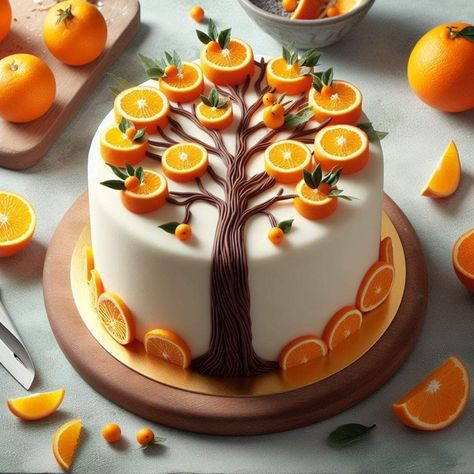 Fall Desserts Healthy, Tort Special, Healthy Fall Desserts, Diy Cakes, Buttercream Cake Decorating, Creative Cake Decorating, Desserts Healthy, Easy Cake Decorating, Cake Decorating Designs