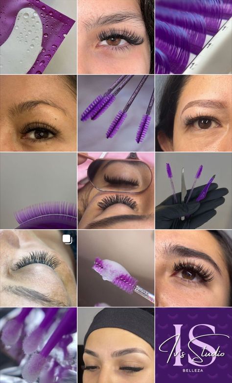 Purple Instagram Feed, Purple Instagram, Instagram Feed, Eyelashes, Collage, Purple, Instagram