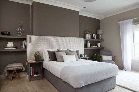 Chimney Breast Ideas Bedroom, Bedroom Chimney Breast Ideas, Bed Against Chimney Breast, Bedroom With Chimney Wall, Chimney Breast Bedroom, Bedroom With Chimney Breast, Bedroom Chimney, Chimney Breast Ideas, Bedroom Chimney Breast