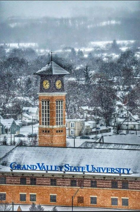 Grand Valley State University Downtown Grand Rapids Campus Grand Valley State University Aesthetic, Grand Valley State University, College Visit, Grand Rapids Mi, Grand Rapids Michigan, Dream College, Beautiful Sights, Grand Rapids, Pure Michigan