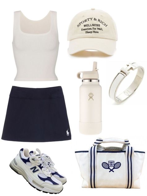 Mode Tennis, Polo Ralph Lauren Outfits, Cute Golf Outfit, Golf Girl, Gymwear Outfits, Sporty Outfit, Gym Crush, Tennis Outfit, Fitness Wear Outfits