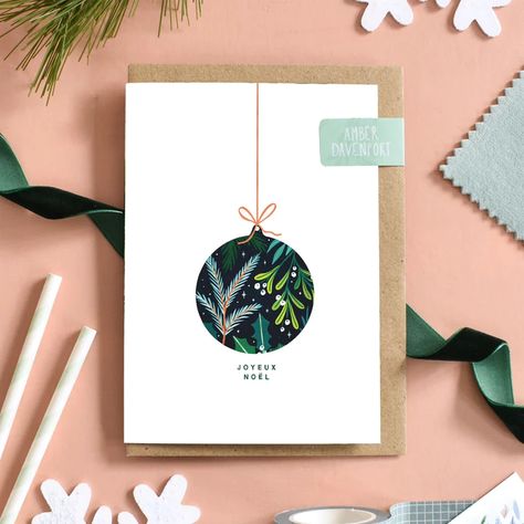 Botanical Christmas, Nautical Nursery Decor, Luxury Christmas, Xmas Card, Last Christmas, Christmas Bauble, Christmas Cards Handmade, Xmas Cards, Christmas Baubles