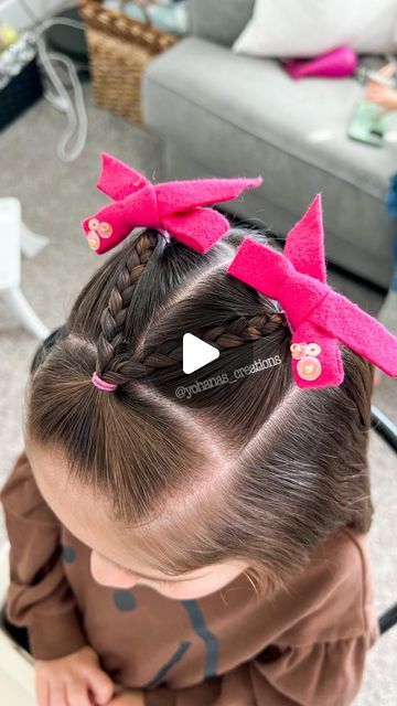 Cute Hairstyle Tutorial, Short Hair For Kids, Kids Short Hair Styles, Cute Hairstyles For School, Bridesmaid Hair Makeup, Cute Hairstyle, Wacky Hair Days, Going Out Hairstyles