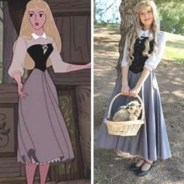 Sleeping Beauty Cosplay, Disney Inspired Makeup, Sleeping Beauty Dress, Disney Princess Makeup, Aurora Costume, Sleeping Beauty Costume, Rose Costume, Disney Characters Costumes, Disney Princess Cosplay