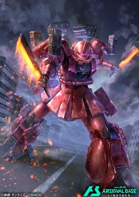 Gundam News - MS-06R-AB Zaku Amazing Mobile Suit Gundam... Armored Core Mech, Gundam Build Fighters Try, Zaku Ii, Gundam Build Fighters, Gundam Mobile Suit, Gundam Wallpapers, Cool Robots, Armored Core, Custom Gundam