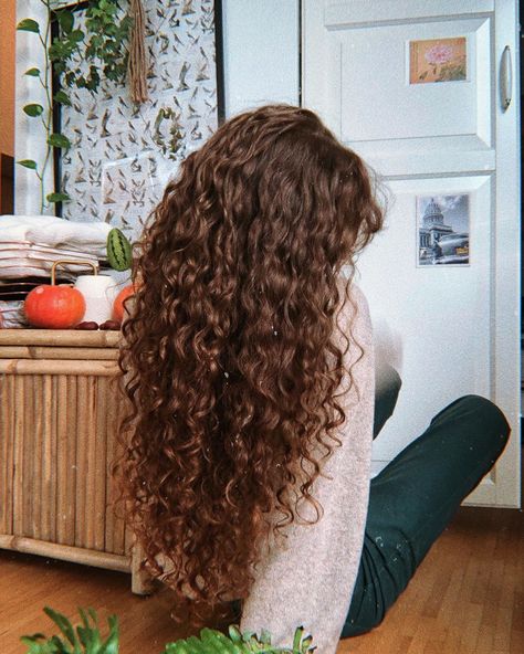 Long Curls, Curly Hair Inspiration, Penteado Cabelo Curto, Hair Life, Curly Hair Tips, Good Hair Day, Curly Hair Cuts, Hair Photo, Make Things