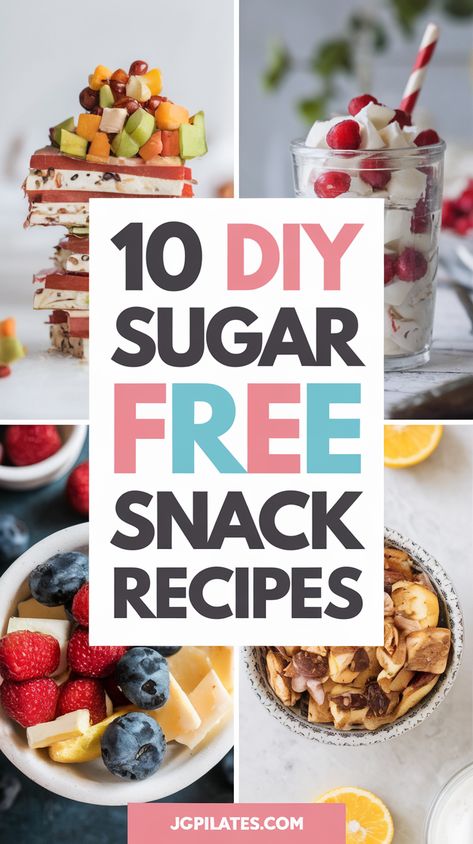 DIY Sugar Free Snacks: 10 Easy Recipes Zero Added Sugar Recipes, Sugar Free Snacks Clean Eating, Carb And Sugar Free Snacks, No Sugar Snacks For Kids, Going Sugar Free, Low Sugar Snacks For Diabetics, Sugar Fast Recipes, Non Sugar Snacks, No Sugar Snacks Clean Eating