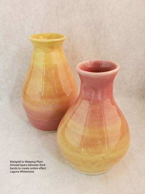 Pottery Class Ideas Ceramic Art, Ceramic Pottery Kitchenware, Pot Glazing Ideas, Pottery Pots Ideas, Cute Glaze Ideas, Pottery Painted Vase, Pottery Vase Glaze Ideas, Ceramics Pottery Art Aesthetic, Coil Vase Ceramics Ideas