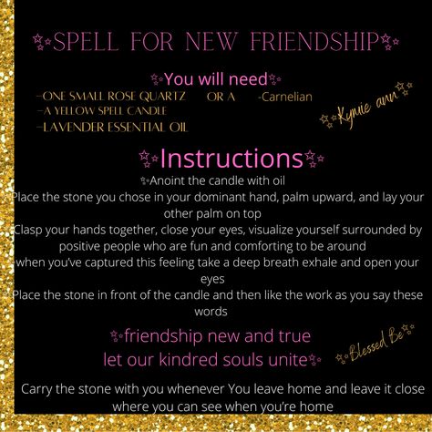 Waxing Moon, New Friendships, Hands Together, Positive People, Wiccan Spells, New Friendship, Candle Spells, Take A Deep Breath, Stop Talking