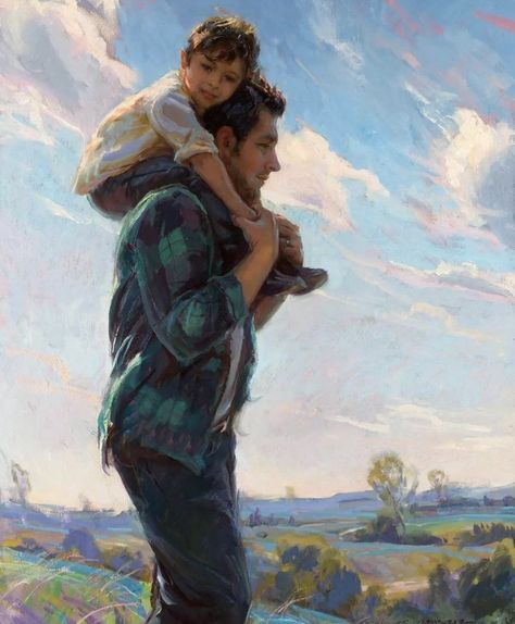 Daniel F Gerhartz, Daniel Gerhartz, Father Art, Custom Portrait Painting, American Painting, Kids Portraits, Painting For Kids, Custom Portraits, Custom Art