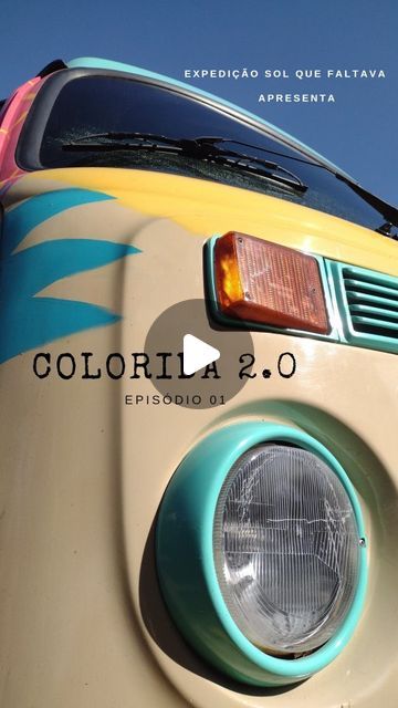 Começou a reforma da Kombi mais colorida do mundo. #kombihome #motorhome #reforma Kombi Motorhome, Kombi Home, Motorhome, On Instagram, Instagram