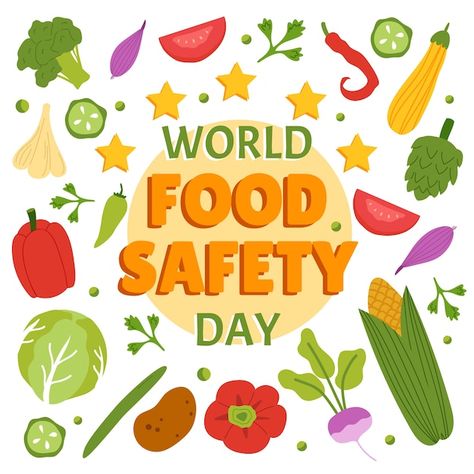 World Food Safety Day, Food Safety Day, Global Day Of Parents, World Food Day, Safety Week, Importance Of Food, Food Day, Food Handling, Cycling Quotes