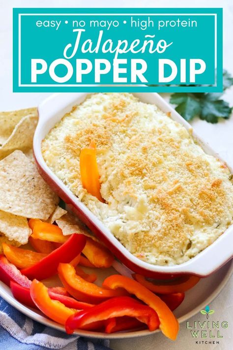 Cottage Cheese Jalapeno Dip, Cheese Jalapeno Dip, Cottage Cheese Dip Recipes, Cottage Cheese Dip, Cottage Cheese Recipes Healthy, Cottage Cheese Dips, Man Recipes, Jalapeno Popper Dip, Healthy Lunches For Work