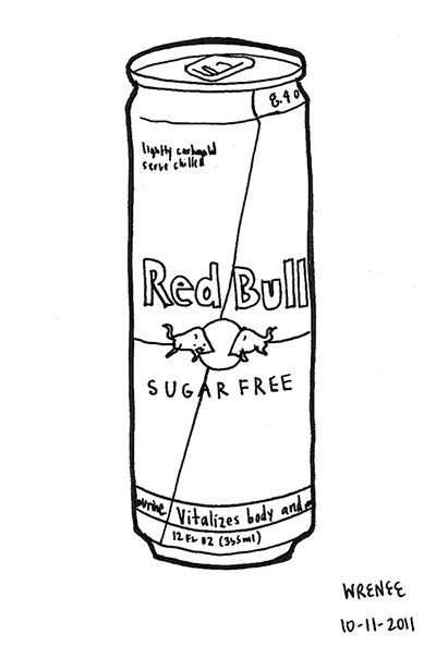 Small Easy Sketches To Draw, Redbull Can Drawing, Alcohol Drawing Easy, Redbull Drawing, Redbull Tattoo, Red Bull Tattoo, Red Bull Drawing, Alcohol Doodles, Goth Doodles