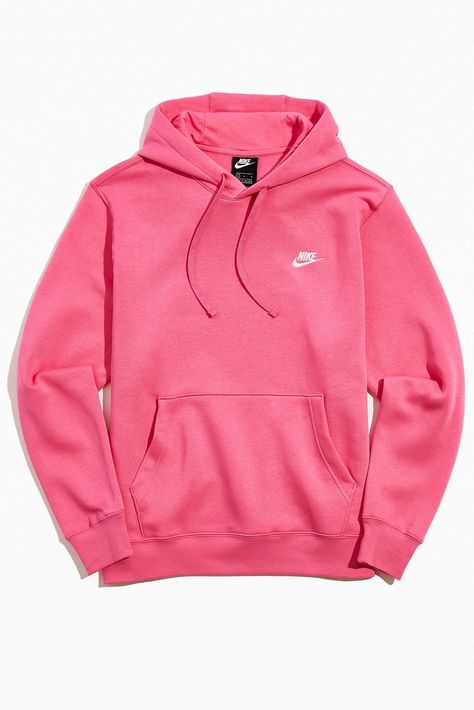 Pink Hoodie Outfit Men, Pink Hoodie Outfit, Back In 1972, Sneakers Workout, Nike Clothes Mens, Hoodie Outfit Men, Nike Sportswear Club Fleece, Cute Nike Outfits, Trendy Hoodies