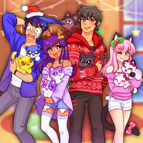 Aphmau - YouTube Aphmau Aaron, Aphmau Wallpaper, Aphmau My Street, Aphmau Youtube, Aphmau Pictures, Aphmau And Aaron, Kawaii Chan, Aphmau Characters, Purple Lily