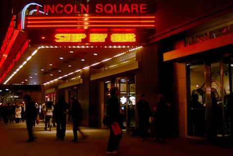 AMC Loews Lincoln Square 13 Lincoln Square Nyc, French Movies, Blockbuster Movies, Lincoln Center, New Uses, Movie Theater, Lincoln, York City, New York City